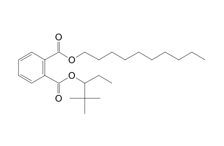 Phthalic acid, 2,2-dimethylpent-3-yl decyl ester