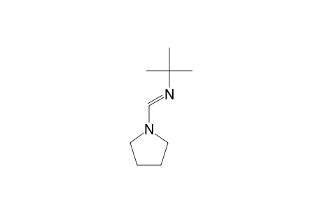2-Propanamine, 2-methyl-N2-[1-tetrahydro-1H-1-pyrrolylmethylidene]