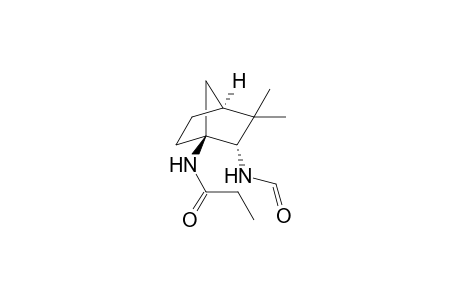 N-((1S,2S,4S)-2-formamido-3,3-dimethylbicyclo[2.2.1]heptan-1-yl)propionamide
