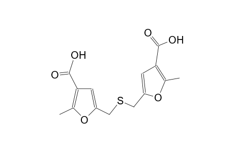 5-({[(4-carboxy-5-methyl-2-furyl)methyl]sulfanyl}methyl)-2-methyl-3-furoic acid