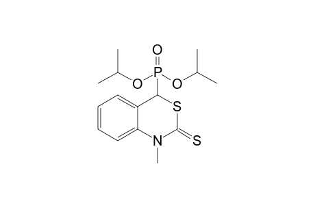 4-Di(propan-2-yloxy)phosphoryl-1-methyl-4H-3,1-benzothiazine-2-thione