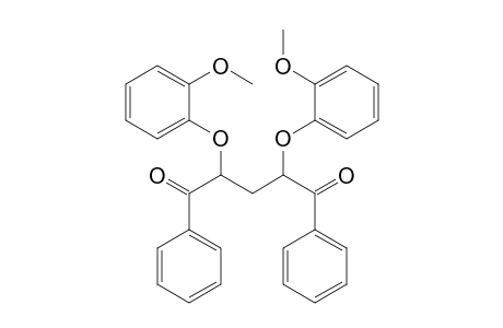 2,4-Bis(2-methoxyphenoxy)-1,5-diphenylpentane-1,5-dione