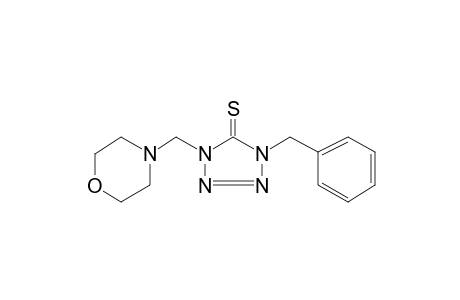 Tetrazole-5-(4H)-thione, 1-benzyl-4-(4-morpholylmethyl)-