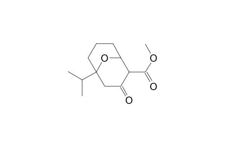 3-Hydroxy-5-isopropyl-2-(methoxycarbonyl)-9-oxabicyclo[3.3.1]non-2-ene