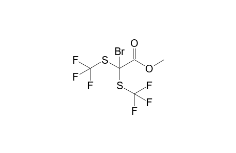 Methyl bromo-bis(trifluoromethylsulfanyl) acetate