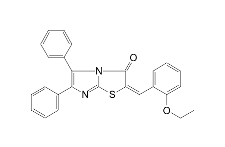 (2E)-2-(2-ethoxybenzylidene)-5,6-diphenyl-imidazo[2,1-b]thiazol-3-one