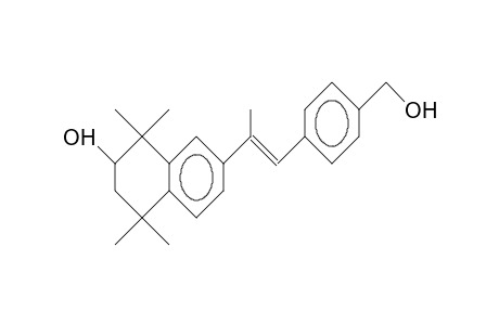 cis-1-(4-Hydroxymethyl-phenyl)-2-(1,1,4,4-tetramethyl-3-hydroxy-6-tetralinyl)-1-propene