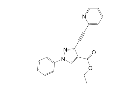 Ethyl 1-Phenyl-3-(2-pyridylethynyl)-1H-pyrazole-3-carboxylate