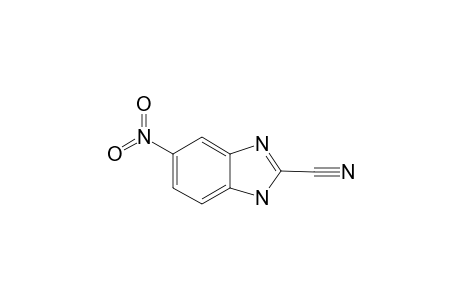 2-Cyano-5(6)-nitro-benzimidazole