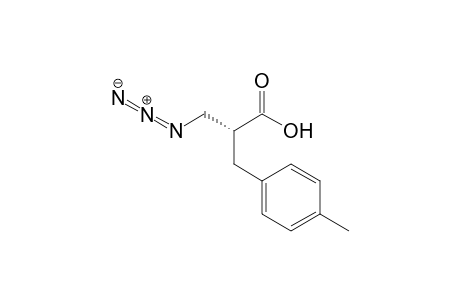 (R)-.beta.-Azido-.alpha.-(p-methylphenylmethyl)propanoic acid