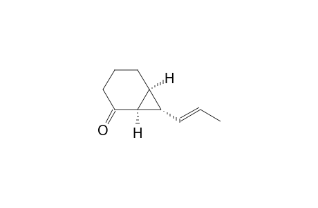 (1S,6S,7S)-7-[(E)-prop-1-enyl]-5-bicyclo[4.1.0]heptanone