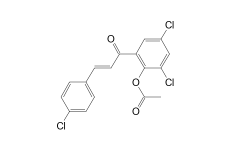 2'(Acetyl)oxy-3',4,5'-trichlorochalcone