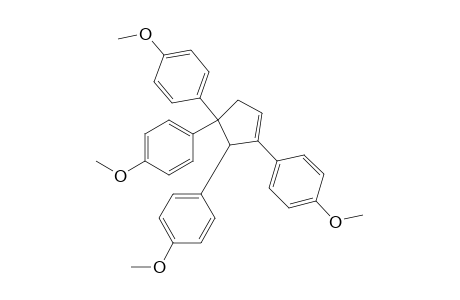 1,2,3,3-tetrakis(p-Methoxyphenyl)cyclopent-5(1)-ene