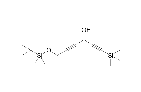 6-(tert-Butyldimethylsilyloxy)-1-trimethylsilylhexa-1,4-diyn-3-ol