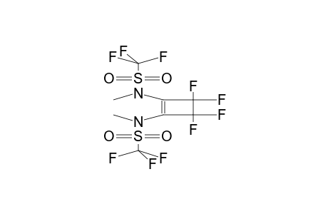 1,2-BIS(N-TRIFLUOROMETHYLSULPHONYL-N-METHYLAMIDO)-3,3,4,4-TETRAFLUOROCYCLOBUT-1-ENE