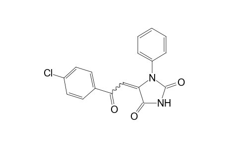 (E,Z)-5-(2-(4-Chlorophenyl)-2-oxoethylidene)-1-phenylimidazolidine-2,4-dione