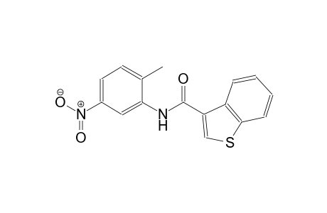 N-(2-methyl-5-nitrophenyl)-1-benzothiophene-3-carboxamide