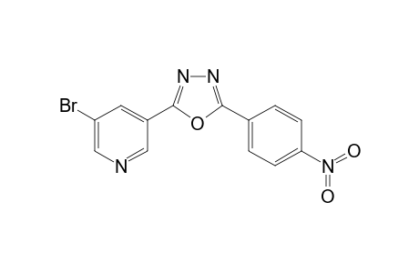 1,3,4-Oxadiazole, 2-(5-bromo-2-pyridyl)-5-(4-nitrophenyl)-