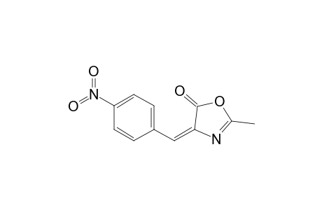 (4E)-2-methyl-4-(4-nitrobenzylidene)-2-oxazolin-5-one