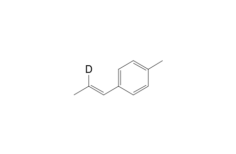 (E)-4-(2'-Deuterio-1'-propenyl)toluene