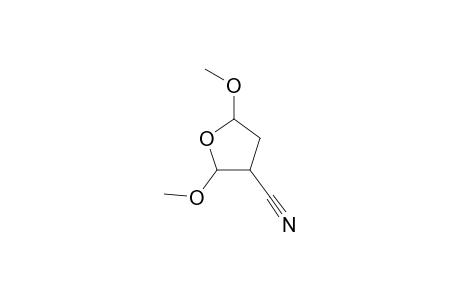 3-Furancarbonitrile, tetrahydro-2,5-dimethoxy-