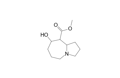 Methyl (5RS,6RS,7RS)-5-Hydroxy-1-azabicyclo[5.3.0]decane-6-carboxylate