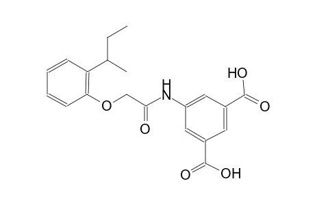 5-{[(2-sec-butylphenoxy)acetyl]amino}isophthalic acid