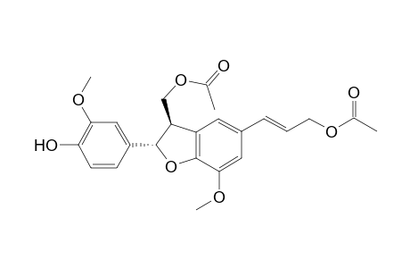Dehydrodiconiferyl diacetate