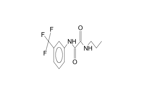 N-propyl-N'-(3-trifluoromethylphenyl)oxalamide