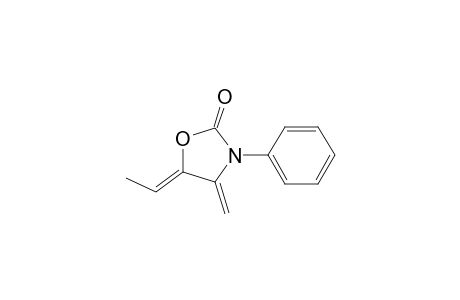 (5Z)-5-ethylidene-4-methylene-3-phenyl-2-oxazolidinone