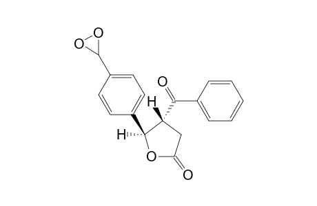 4-Benzoyl-5-[4',4'-(2"-methylenedioxy)phenyl]-tetrahydrofuran-2-one