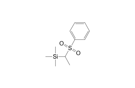 Silane, trimethyl[1-(phenylsulfonyl)ethyl]-