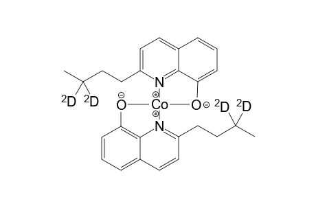 2-n-butyl-.gamma.-D2-8-hydroxyquinoline cobalt complex