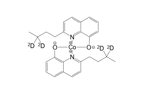 2-n-butyl-.gamma.-D2-8-hydroxyquinoline cobalt complex