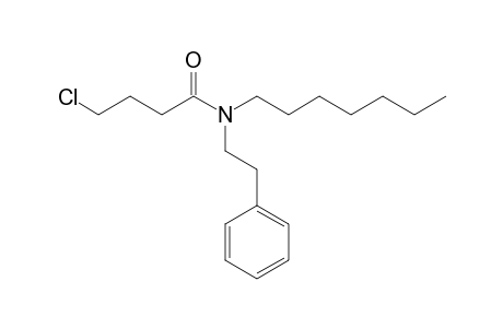 Butyramide, 4-chloro-N-(2-phenylethyl)-N-heptyl-
