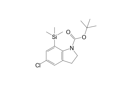 1-(tert-Butoxycarbonyl)-5-chloro-7-trimethylsilylindoline
