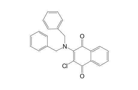 1,4-Naphthalenedione, 2-[bis(phenylmethyl)amino]-3-chloro-