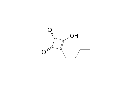 4-n-butyl-3-hydroxycyclobut-3-ene-1,2-dione