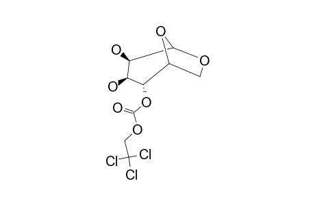 1,6-ANHYDRO-4-O-(2,2,2-TRICHLOROETHOXYCARBONYL)-BETA-D-MANNOPYRANOSE