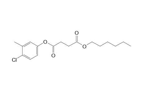 Succinic acid, 4-CHLORO3-methylphenyl hexyl ester