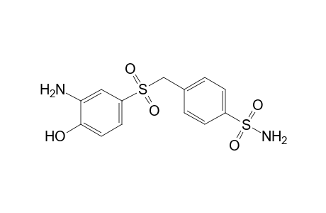 Benzenesulfonamide, 4-[[(3-amino-4-hydroxyphenyl)sulfonyl]methyl]-