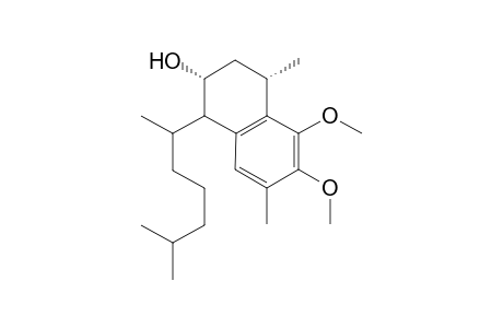 (1S,3R)-7,8-dimethoxyserrulatan-3-ol