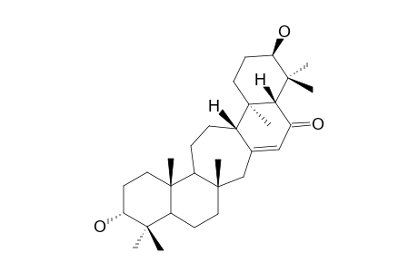 16-Oxo-3.alpha.-hydroxyserrat-14-en-21.beta.-ol