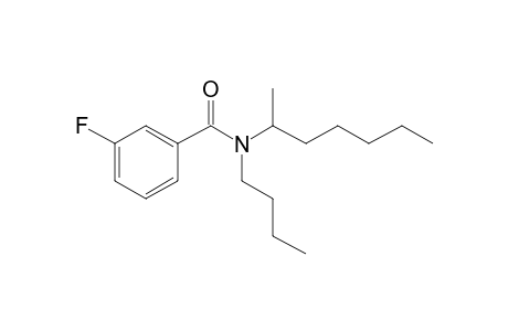 Benzamide, 3-fluoro-N-butyl-N-hept-2-yl-