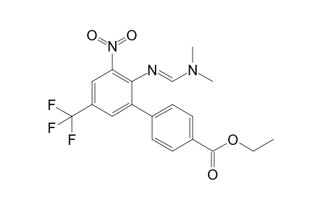 Ethyl 2'-{[(E)-(dimethylamino)methylidene]amino}-3'-nitro-5'-(trifluoromethyl)[1,1'-biphenyl]-4-carboxylate