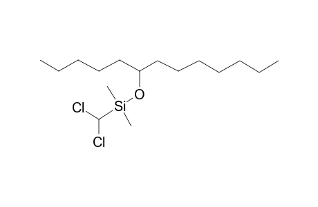 6-Dimethyl(dichloromethyl)silyloxytridecane