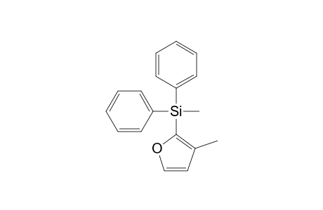 Methyl-(3-methyl-2-furanyl)-diphenylsilane