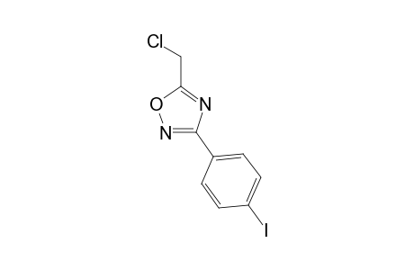 5-(Chloromethyl)-3-(4-iodophenyl)-1,2,4-oxadiazole