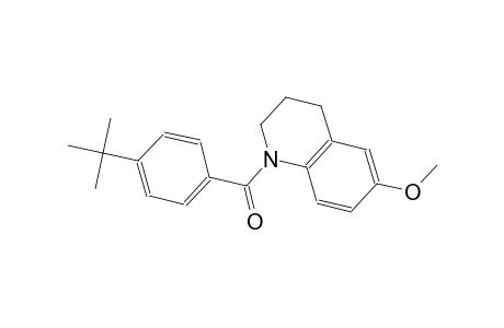quinoline, 1-[4-(1,1-dimethylethyl)benzoyl]-1,2,3,4-tetrahydro-6-methoxy-