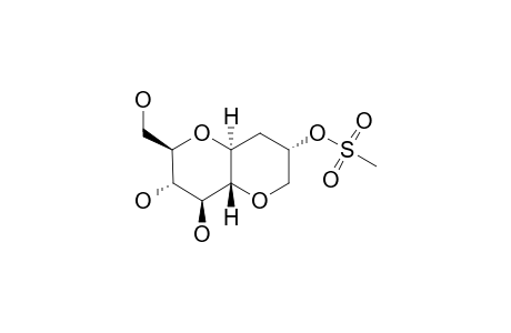 (1R,4S,6S,8R,9S,10S)-9,10-DIHYDROXY-8-HYDROXYMETHYL-2,7-DIOXABICYCLO-[4.4.0]-DECANE-4-YL-METHANESULFONATE